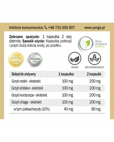 APCC - grzyby-reishi-kordyceps (YANGO) na Arena.pl