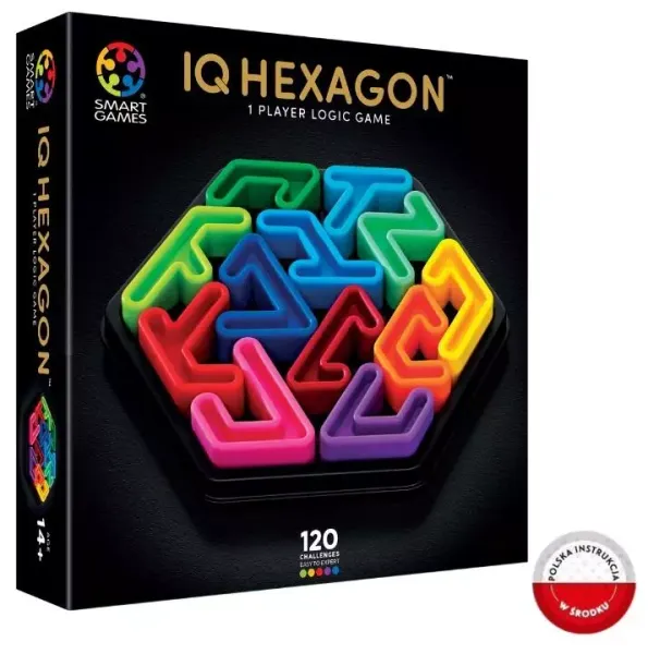 Smart Games IQ Hexagon (ENG) IUVI Games zdjęcie 1