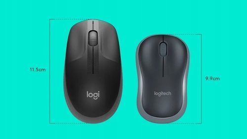 Pełnowymiarowa Mysz bezprzewodowa LOGITECH M190 DUŻA myszka na Arena.pl