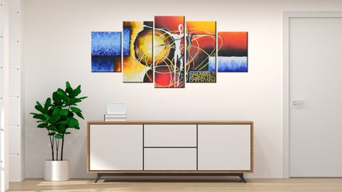 Obraz Płótno 150X70 Tańczące Postacie na Arena.pl