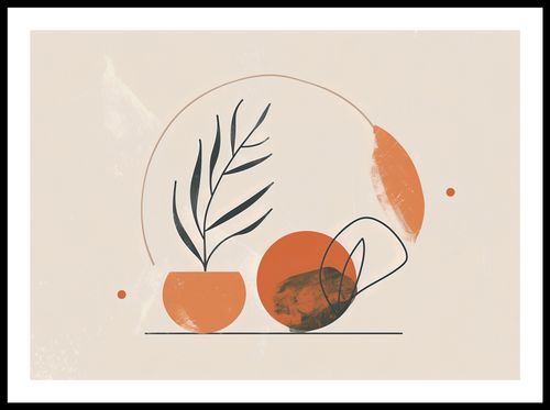 Plakat 70x50cm Tonacja Pasteli na Arena.pl