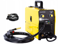 Spawarka MIG MMA 2in1 MINI MIG 160 SYNERGIA WELDMAN MIGOMAT FLUX APS 510