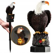 Lampa Solarna Ogrodowa Led Wbijana Ozdoba Orzeł