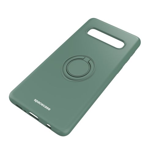 ETUI MATOWE DO GALAXY S10 SPACECASE SILICONE RING SILIKONOWE + FOLIA na Arena.pl