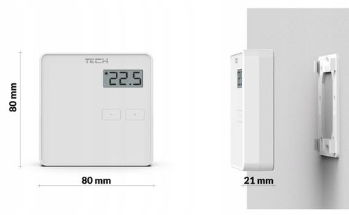 STEROWNIK REGULATOR POKOJOWY PRZEWODOWY NATYNKOWY ST-294 v1 CZARNY TECH na Arena.pl