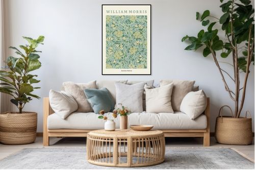 Obraz 40x60cm Design Jasmine Pattern 2, Morris Vintage do Salonu na Arena.pl