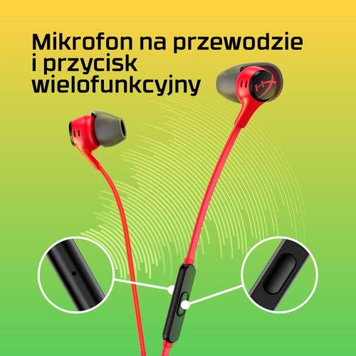 Słuchawki HYPERX Cloud Earbuds II Czarny na Arena.pl