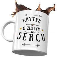 Dla Krytyka Kubek Na Urodziny Imieniny Na Prezent Z Nadrukiem Ze Zdjęciem