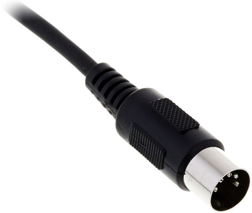 Kabel przewód audio sygnałowy MIDI DIN 5 pin 1 m the sssnake SK366-1-BLK na Arena.pl