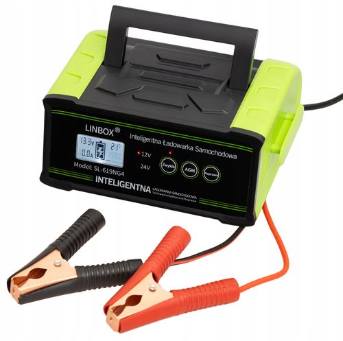 Prostownik Samochodowy do Akumulatorów 24V 12V 30A AGM START-STOP na Arena.pl