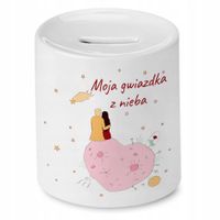 Skarbonka Prezent Walentynki Gwiazdka Z Nieba Z Nadrukiem Ze Zdjęciem