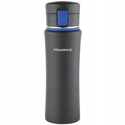 TERMICZNY KUBEK TERMOS 480ml KLAUSBERG niebieski na Arena.pl