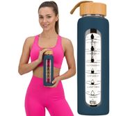 szklana butelka 960ml ptn sbw-01-960-7960 navy