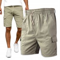 Krótkie KLASYCZNE BOJÓWKI WOJSKOWE SPODENKI L/XL