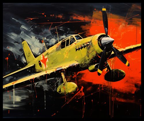 Plakat 60x50cm Barwny Przelot na Arena.pl