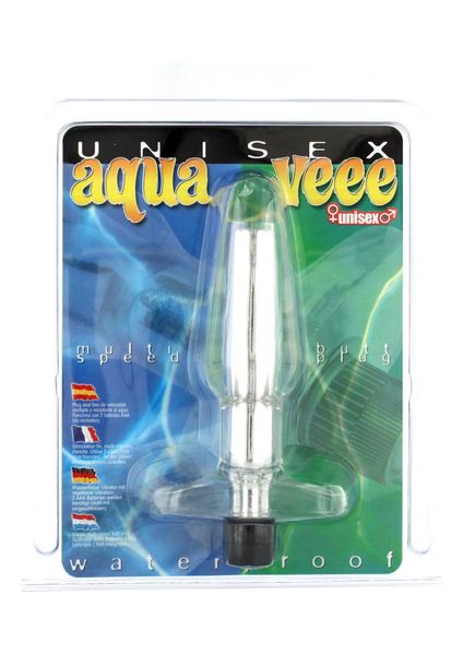 Aqua Vee Butt Plug Transparent zdjęcie 2