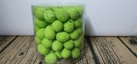 jajka w kloszu 2cm  zielone 100szt 7643