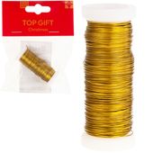 Drucik Dekoracyjny Florystyczny Ozdobny Złoty