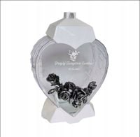 EKSKLUZYWNY ZNICZ SERCE biały personalizowany GRAWER DLA SZWAGIERKI