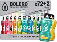 BOLERO MIX SMAKÓW Napój Bez Cukru 72 szt +2 Gratis