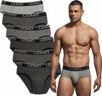 6x Slipy Męskie Majtki Bawełniane i Bambusowe Wygodne zestaw Mix UOMO