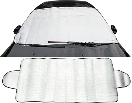 Osłona Mata Na Szybę Alu Antyszronowa 100x250cm + Szczotko Skrobaczka 65cm na Arena.pl