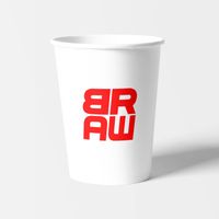 Kubek papierowy z nadrukiem logo 200ml 1000szt