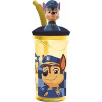 Kubek ze Słomką The Paw Patrol Boy Rescue Pups 360 ml 3D