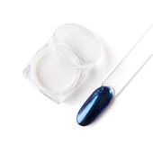 Cosmetics Zone Pyłek do hybrydy efekt lustra - niebieski #5