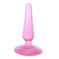 korek analny lovesecret z przyssawką różowy 11 cm