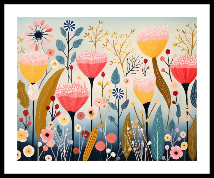 Plakat 50x40cm Ogród Marzeń zdjęcie 3