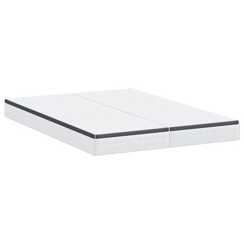 Materac 2 pcs Biały i szary 70 x 190 cm Sprężyna Bonell na Arena.pl