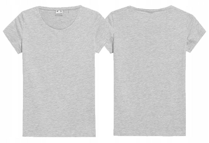 4F KOSZULKA DAMSKA SPORTOWA T-SHIRT BAWEŁNIANY zdjęcie 2