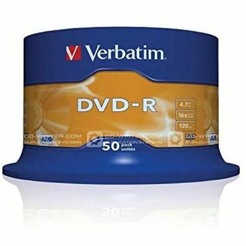 DVD-R Verbatim DVD-R Matt Silver 16x Srebrzysty (50 Sztuk) na Arena.pl