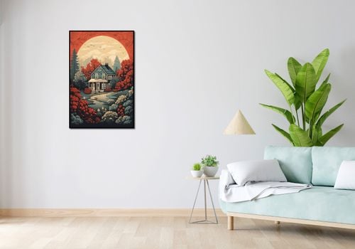 Plakat 61x91,5cm Idylla Rustykalna na Arena.pl