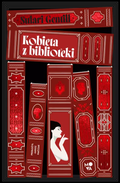 Kobieta z biblioteki zdjęcie 1