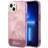 Etui Guess do iPhone 15 Plus, iPhone 14 Plus, Różowy