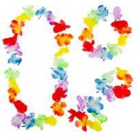 tg66240 kwiaty hawajskie zestaw hawajski aloha - naszyjnik, opaska