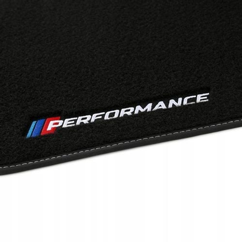 Dywaniki welurowe LOGO M BMW 3 E90 2004-2011 na Arena.pl