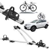 Uchywt rowerowy bagażnik na dach samochodu AGURI Acuda III Silver - NOWOŚĆ 2022