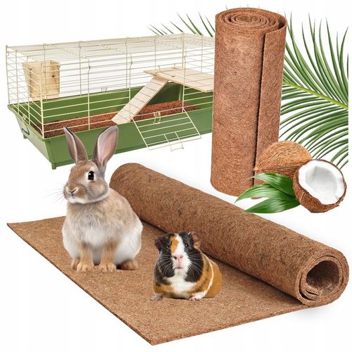 MATA KOKOSOWA PODŁOŻE JAK ŻWIREK DO KLATKA KOJEC DLA KRÓLIKA ŚWINKI XXL na Arena.pl