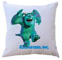 Poduszka z wkładem Potwory i Spółka