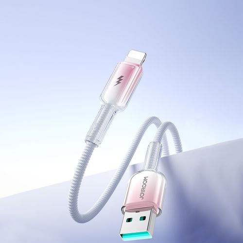 kabel przewód crystal-clear series 3a usb-a - iphone lightning 1.2m - biały na Arena.pl