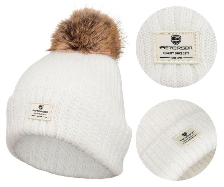 czapka ptn hat-08-7743 white zdjęcie 1