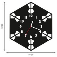 ZEGAR ŚCIENNY RETRO 58cm XXL 144.11