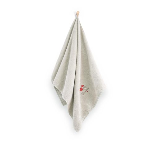 Ręcznik bawełniany 50x90 Zwoltex Dla Dziadka piaskowy na Arena.pl