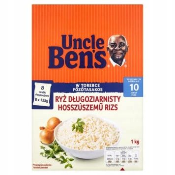 Uncle Ben's Ryż długoziarnisty w torebkach 1kg na Arena.pl