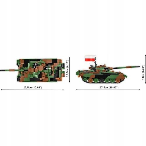 cobi 2624 Czołg T-72M1R ARMED FORCES T-72M1R (PL/UA) na Arena.pl