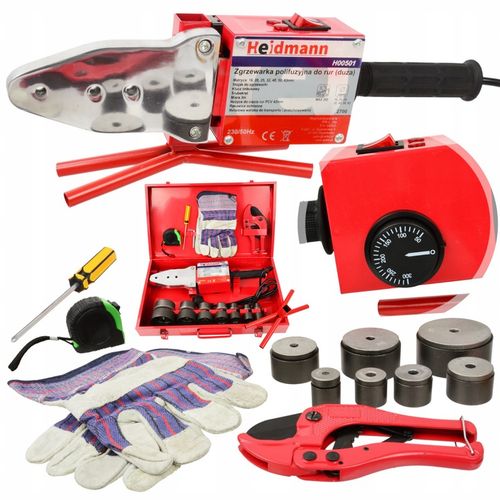 ZGRZEWARKA DO ZGRZEWANIA RUR PP PCV 2700W ZESTAW na Arena.pl