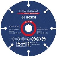 TARCZA UNIWERSALNA EXPERT CARBIDE MULTI WHEEL CMW 79*10MM - B 2608901196